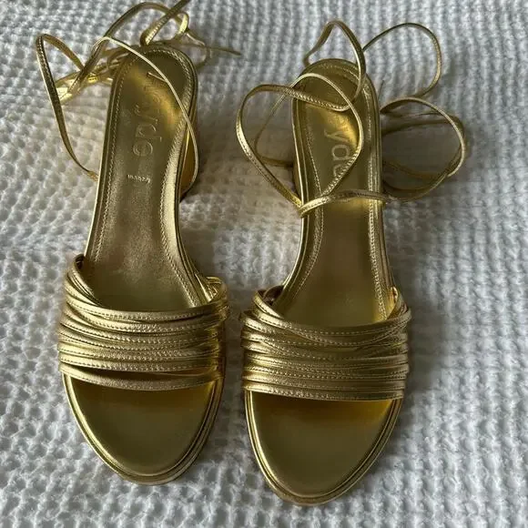 AEYDE Natania Leather Sandals Sz 41 (US 10.5)